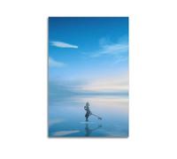 JJXCAC Anime Kingdom Hearts Poster Poster Decorative Painting Canvas Wall Posters And Art Picture Print Modern Family Bedroom Decor Posters 12x18inch(30x45cm)