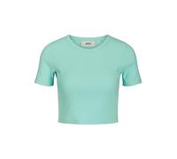 JJXX Female T-Shirt JXFlorie Ribbed, Aruba Blue, XL