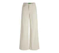 JJXX Jack&Jones JXMADDY Tokyo MW Pant PNT, Blanc De Blanc/Stripes: Black Pinstripe, M