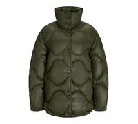 JJXX Womens Stella Shiny Quilted Coat Grape Leaf M