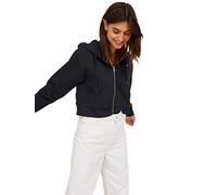 JJXX WoMens Zip Hood Noos Sweat Jacket - Black - Size X-Large