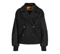 JJXX JACK&JONES Women's JXHARPER Mix Biker Jacket, OTW Jacket, Black, S, black, S