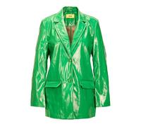 JJXX Jack & Jones Women's JXWILSON Faux Leather Blazer Blazer, Jolly Green, L