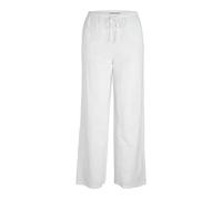 JJXX Women's Jxflora Linen Blend Mw String Pant Sn Trousers, White, XS