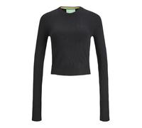 JJXX JXValentina Women's Knitted Jumper Short, Black, S
