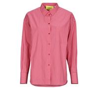 JJXX Shirt JXJAMIE LS RELAXED POPLIN in Pink EU L