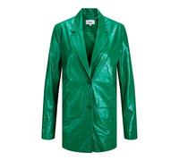 JJXX Jack & Jones Women's JXWILSON Faux Leather Blazer Blazer, Jolly Green, L