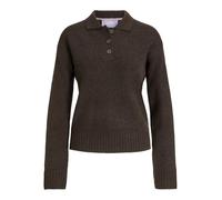 JJXX Women's Diverse Jxcatalina Various Polo Knit, Bracken, M