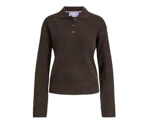 JJXX Women's Diverse Jxcatalina Various Polo Knit, Bracken, M