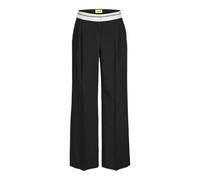 JJXX Women's Jxellis Fold Down Mw Pant TLR, Black, L