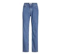 JJXX Women's JJXX JXSEOUL Straight MW NR3002 NOOS Jeans, Medium Blue Denim, 30/34