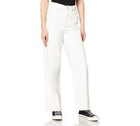 JJXX Women's JJXX JXTOKYO Wide HW NR6012 NOOS Jeans, White Denim, 27/32