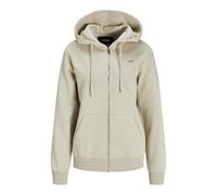 Jack & Jones Abbie Rlx Jjxx Full Zip Sweatshirt Beige M Women