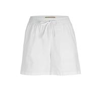 JJXX Women's JXAMY Linen Blend Shorts WVN SN, White, S