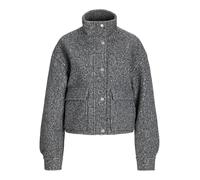 JJXX Women's Jxastrid Curly Jacket OTW Bomber, Grey Melange, S