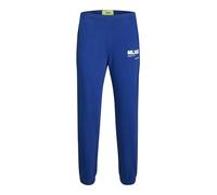JJXX Women's Jxbianca Hw Relaxed Vint Sweatpants Sn Jogging Bottoms, Sodalite Blue/Print: Bright White Milano Print, XS