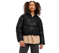 JJXX Women's Jxbreezy OTW Sn Faux Leather Short Jacket Buffer, Black, S