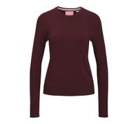 JJXX Women's Jxcara Comfy Crew Neck Knit Noos, Cabernet, S