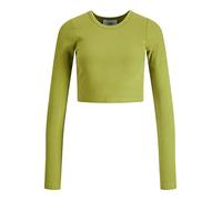JJXX Women's Jxfeline Ls Rib Tee Noos Long Sleeve, Woodbine, M