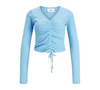JJXX Women's Jxfenja Str Ls Rib Crop Top JSR, Aquarius, S