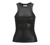 JJXX Women's Jxforest Str SL Shine Top JRS, Black/Detail: Black foil, XS