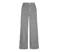 JJXX Women's Jxgelly Wide Cord Hw Pant PNT Sn, Gray Flannel, 31W x 30L
