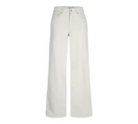 JJXX Women's Jxgelly Wide Cord Hw Pant Sn, Bone White, 27W x 34L
