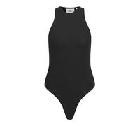 JJXX Women's JXIVY Tight SL Oneck Dream Body Bodysuit, Black/Print:Tonal Print, XL