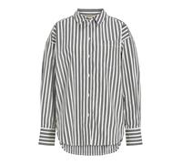 JJXX Women's Jxjamie Ls Relaxed Poplin Shirt WVN Noos, Black/Stripes: ea, M