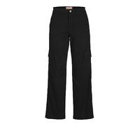 JJXX Women's Jxkendal Reg Stra Cargo Mw Pant PNT Noos, Black, L