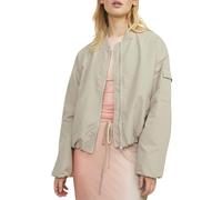 JJXX Women's Jxleila Bomber Jacket OTW Noos, Gray, L
