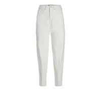 JJXX Women's JXLISBON MOM HW NR4012 NOOS Jeans, White Denim, 28/34