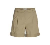 JJXX Women's JXMADDY RLX CTN HW Shorts PNT, Beige, XL