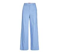 JJXX Women's Jxmary RLX Linen Hw Pant PNT Trousers, Silver Lake Blue, L