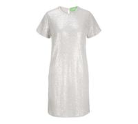 JJXX Women's Jxmia SS Sequin Tee Dress WVN, Silver, L