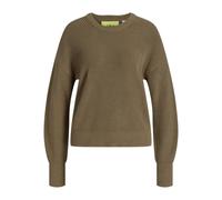 JJXX Women's Jxmila Twist Crew Neck Knit Noos, Otter, M