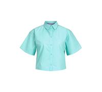 JJXX Women's Jxmission SS Short Shirt Sn Shirt Blouse, Aruba Blue, M