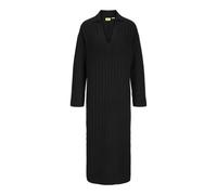 JJXX Women's Jxozzy Diverse Polo Neck Dress Knit, Black, XS