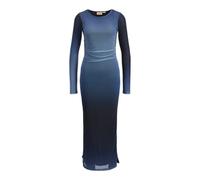 JJXX Women's Jxrosa Mesh Ls Maxi Dress WVN Long, Coronet Blue/AOP: Small Blur Print, M