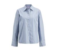 JJXX Women's Jxtessa Ls Reg Poplin Shirt WVN, Coronet Blue/Stripes: Stripe, M