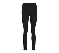 JJXX Women's Jxvienna Skinny Hw Jeans S1038 DNM, Black Denim, M / 32L