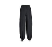 JJXX Women's Jxyoko Cosy Cargo Hw Pant Noos Chino Trousers, Black, XL