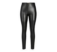JJXX Women's Leggings JXMegan Faux Leather, Black/Detail: Matte, L