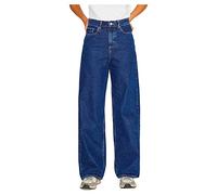 JJXX Womens Tokyo Wide Jeans Dark Blue Denim 30W / 30L