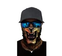 JK Home Animal Print Magic Wide Wicking Headbands for Men and Women Outdoor