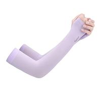 JK Home UV Protection Cooling Ice Silk Arm Sleeves UPF 50 Sun Sleeves
