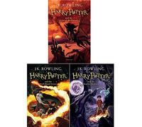 JK Rowling 3 Books Collection Set Harry Potter Series Vol 5-7 (The Order of the Phoenix, The Half-Blood Prince, The Deathly Hallows)