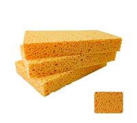 JK SP-T22 Large Kitchen Sponges, 15.2 x 9.1 x 2.2cm, Cellulose Dish Sponges, Handy Natural Sponge, Car Washing Sponges, Cleaning Sponge