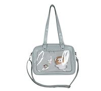 JK Uniform Bag Adjustable Crossbody Leather Handbag With Zipper Shoulder Messenger For Daily Wear Working Shoulder Crossbody Messenger Cute Waterproof School Commute Leather Handbags For Women Girls