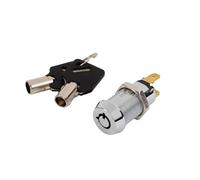 JK210 Tubular On Off Switch Lock Cylinder Key Switch Lock for Solt Machine 1Pcs(Momentary Type)